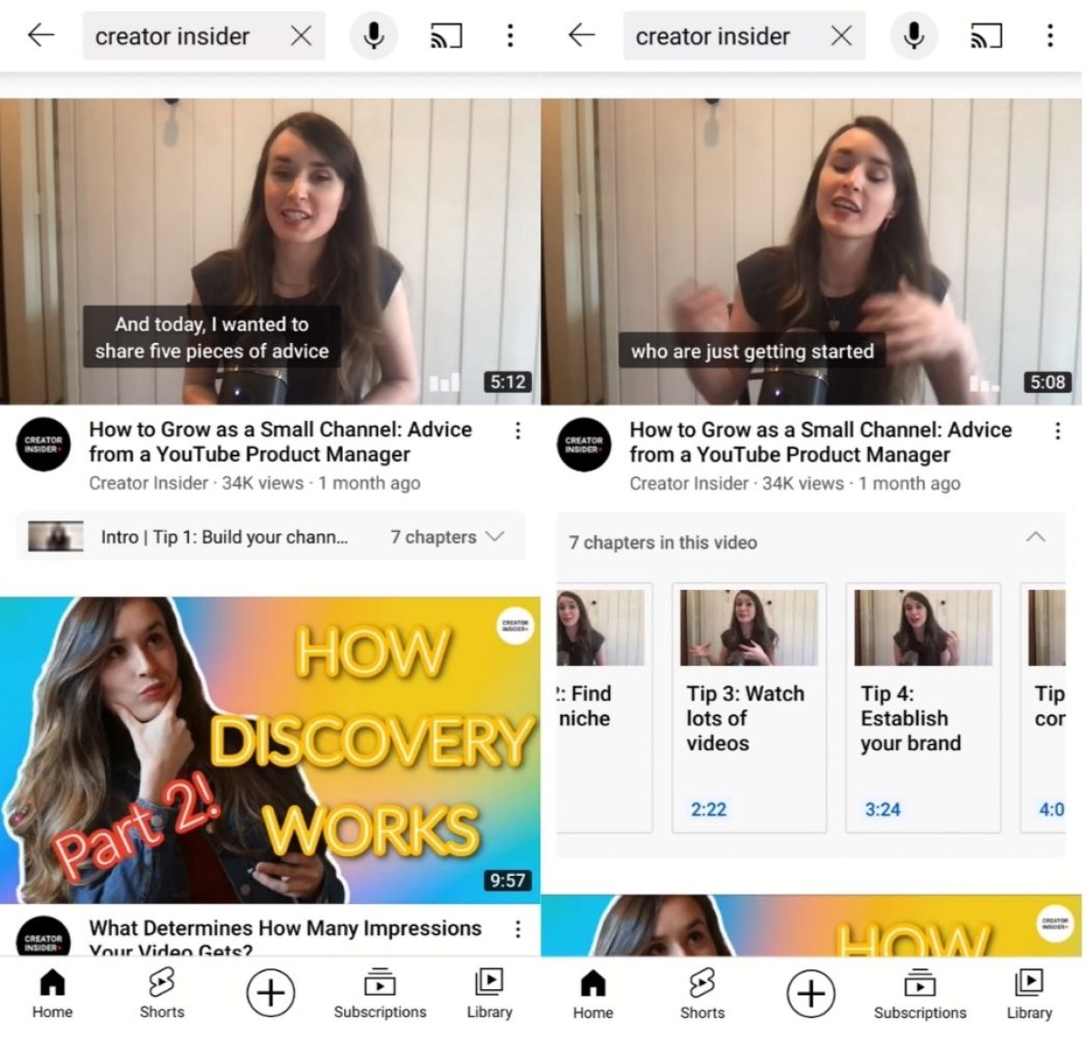 YouTube-chapter-listings
