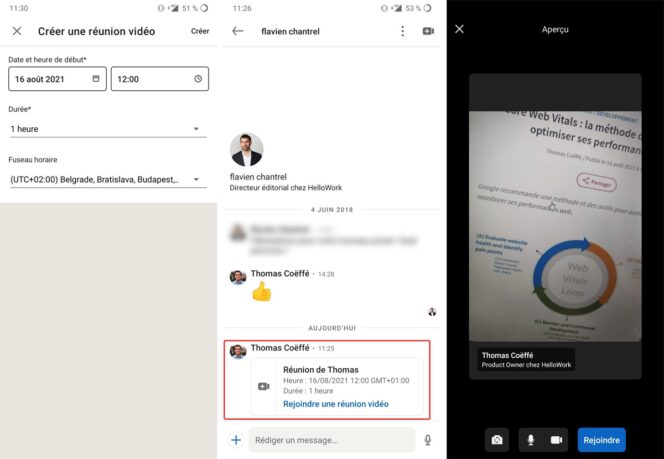 Nouveauté LinkedIn : créez une réunion vidéo avec vos contacts, sans ...