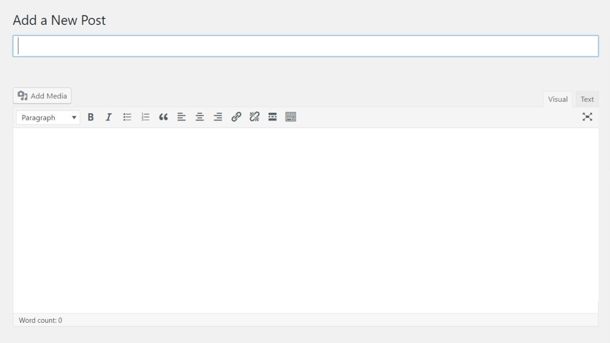 wordpress-classic-editor