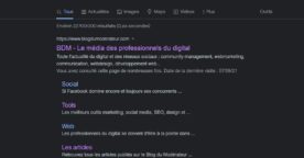 Google Search : comment activer le dark mode sur desktop
