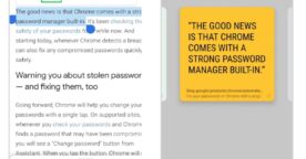 Google Chrome : 3 nouveautés pour faciliter votre recherche et vos partages de texte