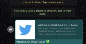 WhatsApp : comment vont fonctionner les réactions aux messages ?