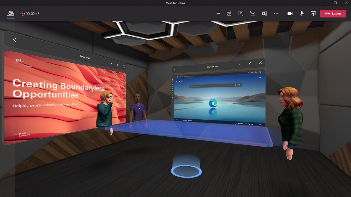 Demo-mesh-microsoft-teams