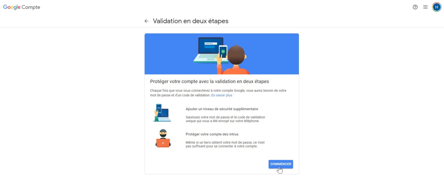 Google active la double authentification par défaut ce qui va changer le 9 novembre