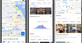 Nouveautés Google Maps : zones très fréquentées, plans détaillés pour les centres commerciaux…
