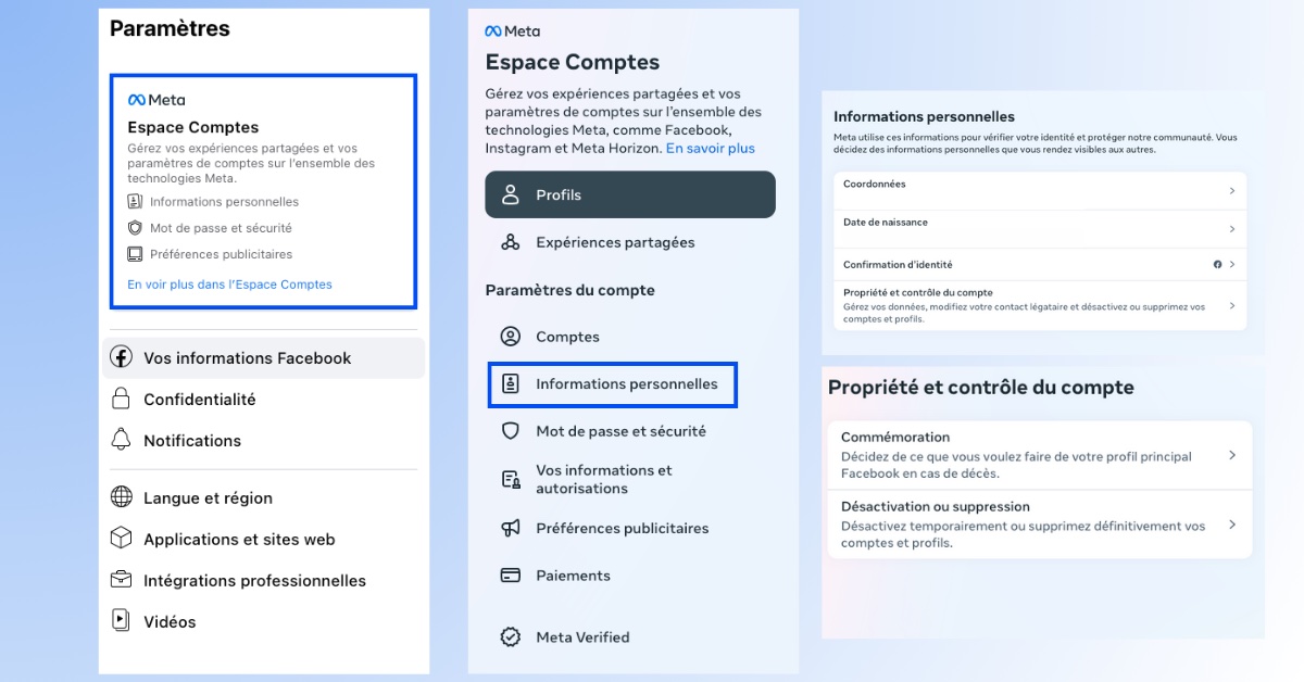 Comment supprimer son compte Facebook les étapes à suivre