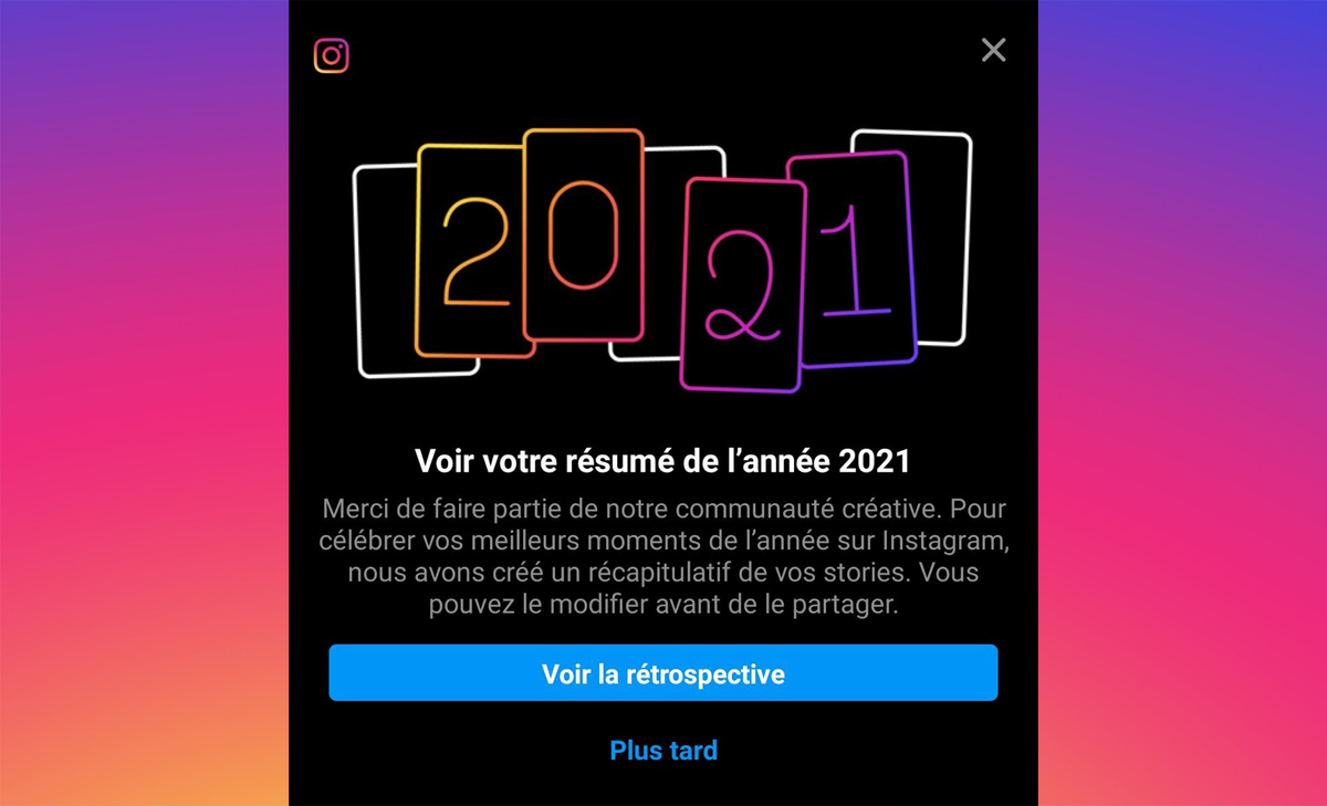instagram presentation 2021