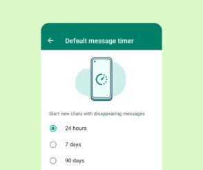 Nouveauté WhatsApp : activez les messages éphémères par défaut