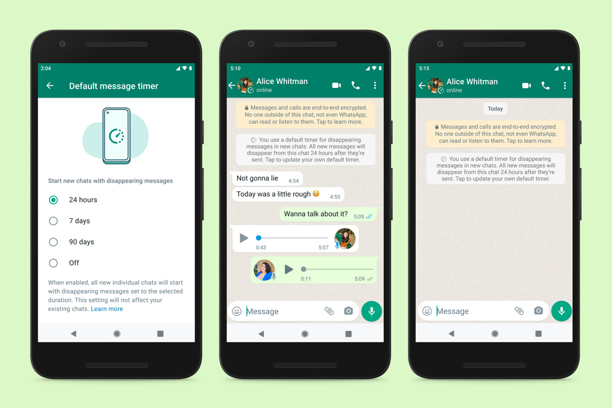 Comment Activer Les Messages Éphémères Sur Whatsapp Iphone