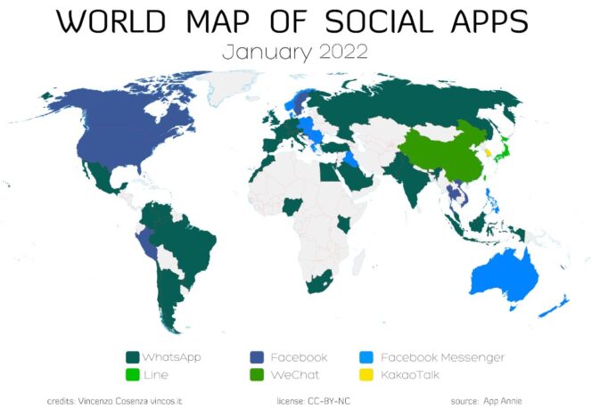 carte-monde-messageries-instantanées-2022