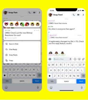Snapchat : comment utiliser les réactions Bitmoji pour les messages