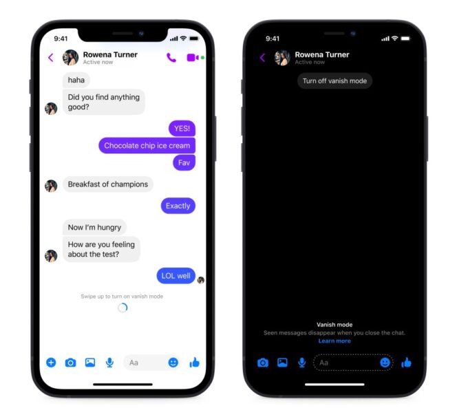 facebook-messenger-vanish-mode