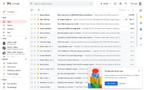 Gmail : découvrez la nouvelle interface avec Google Chat, Meet, Spaces…