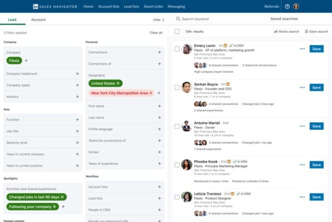linkedin-sales-navigator-recherche