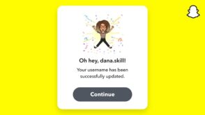 Snapchat : vous pouvez enfin changer votre nom d’utilisateur