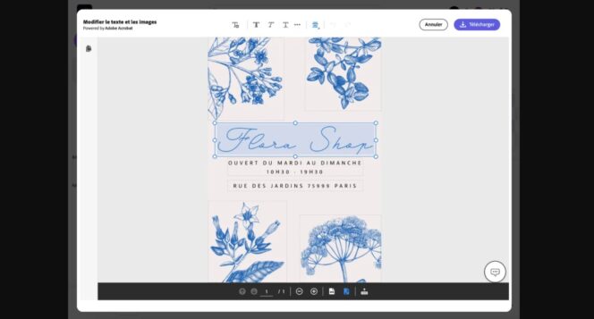 Adobe modifier pdf