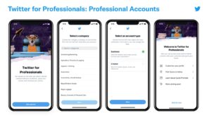 Twitter : les comptes professionnels accessibles à tous