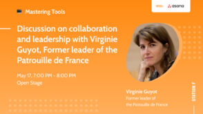 Collaboration et leadership : masterclass d’Asana et Virginie Guyot, ancienne leader de la patrouille de France