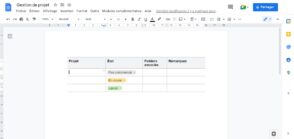 Google Docs lance des modèles de tableau pour la gestion de projet : comment les utiliser