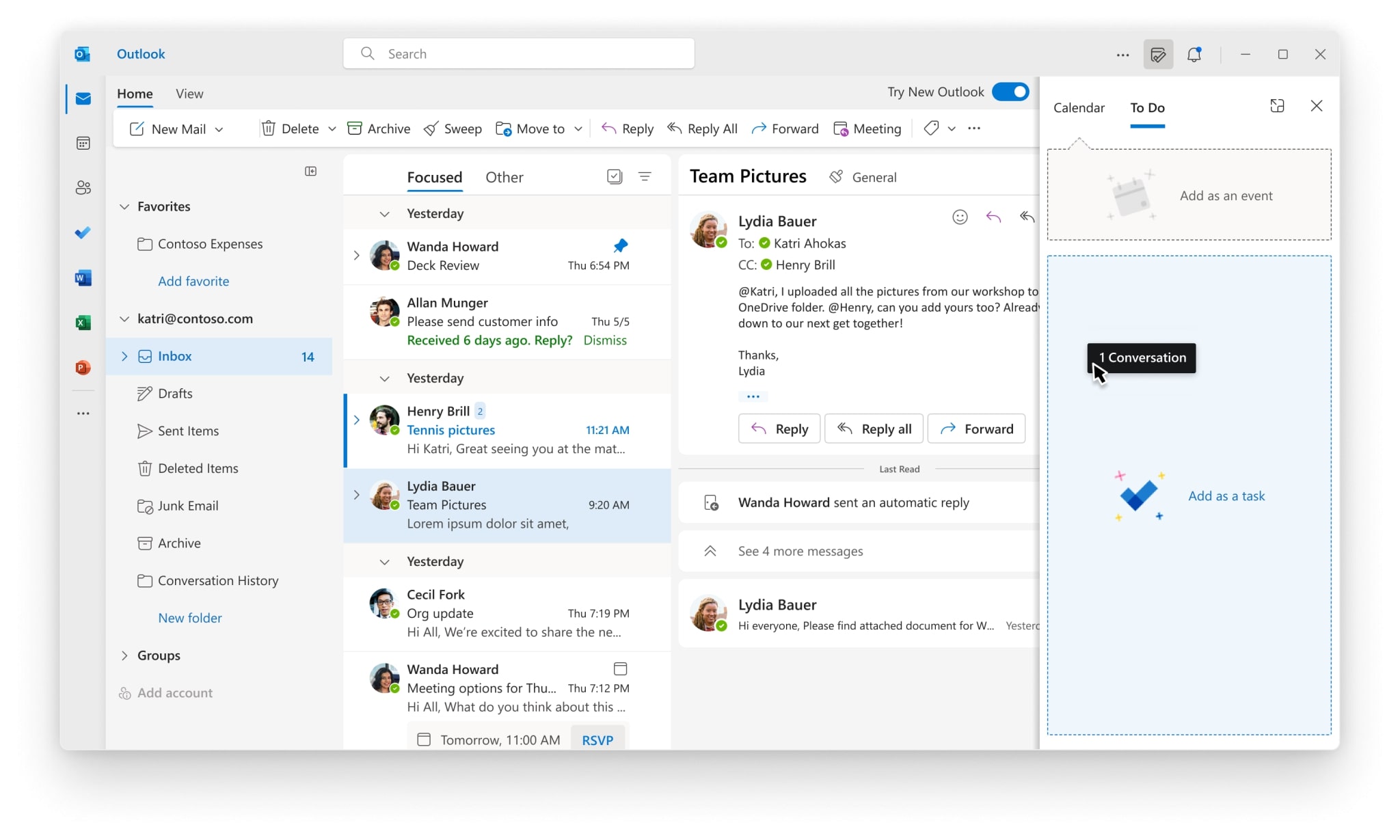 Microsoft D voile La Nouvelle Version D Outlook 8 Nouveaut s D couvrir