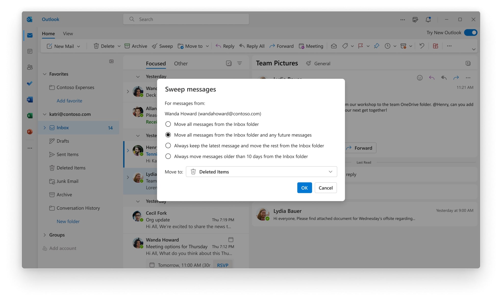 Microsoft D Voile La Nouvelle Version Doutlook Nouveaut S D Couvrir