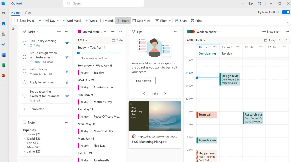 microsoft-outlook-calendrier