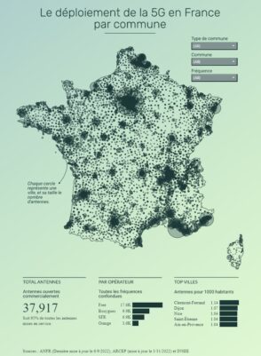 Déploiement De La 5G En France : Découvrez La Carte Interactive Par Commune