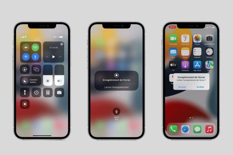 comment enregistrer une video sur son ecran iphone