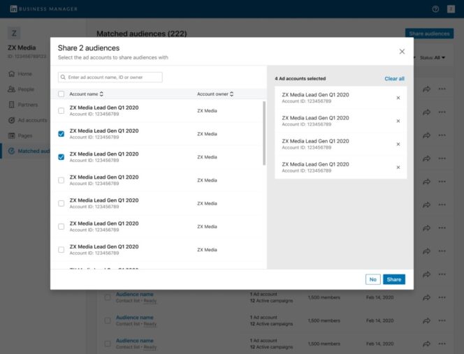 linkedin-business-manager-audiences