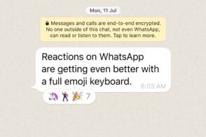 WhatsApp : de nouveaux emojis pour réagir aux messages