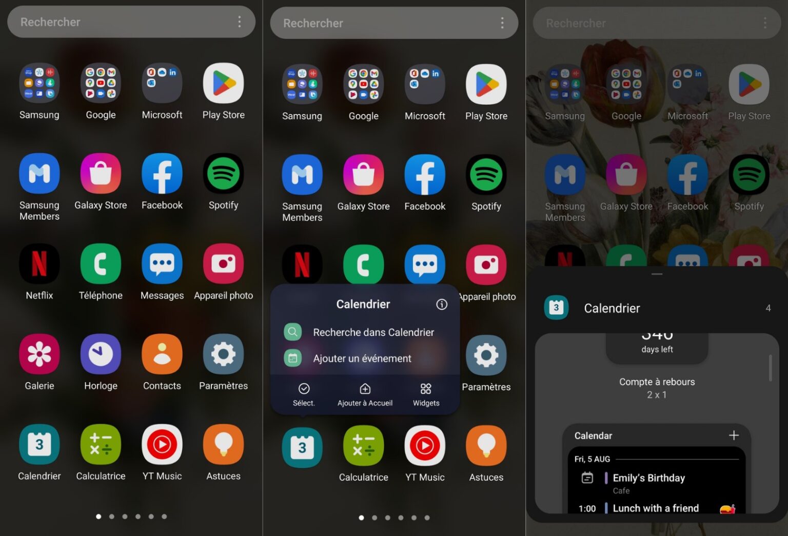 Comment créer un raccourci sur Android