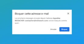 Comment bloquer une adresse mail sur Gmail