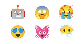 Ce site permet de voir toutes les combinaisons d’emojis Google