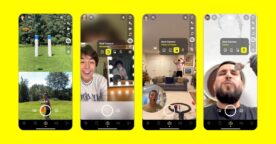 Nouveauté Snapchat : comment utiliser la caméra avant et arrière en simultané