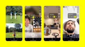 Nouveauté Snapchat : comment utiliser la caméra avant et arrière en simultané