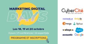 Marketing Digital Days : 3 jours pour booster votre stratégie digitale