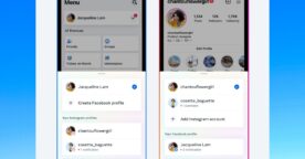 Meta permet de basculer entre ses profils Facebook et Instagram plus facilement