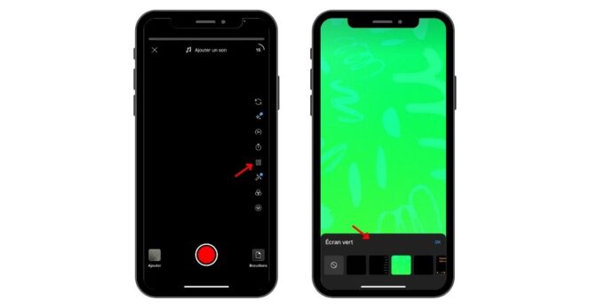comment-ajouter-fond-vert-youtube-shorts