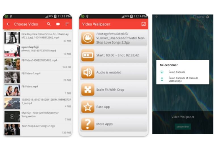 Comment mettre une vidéo en fond d’écran sur votre smartphone Android