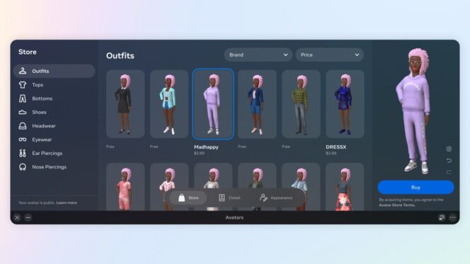 meta-avatar-store