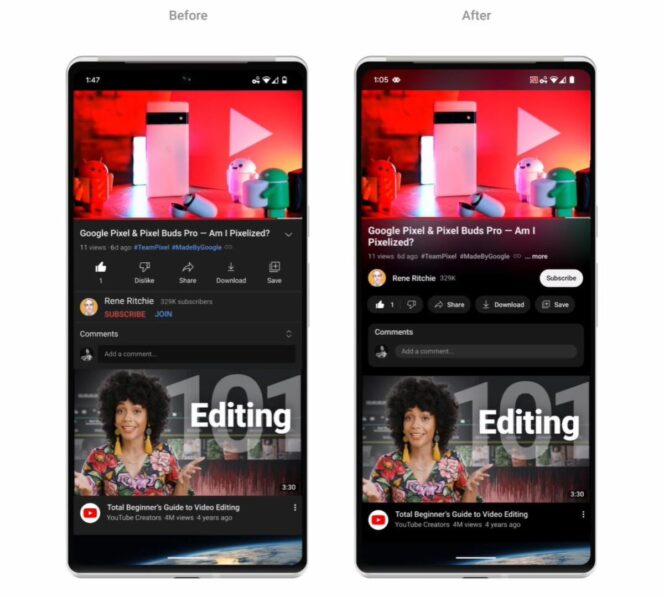 youtube-mode-ambiant-design