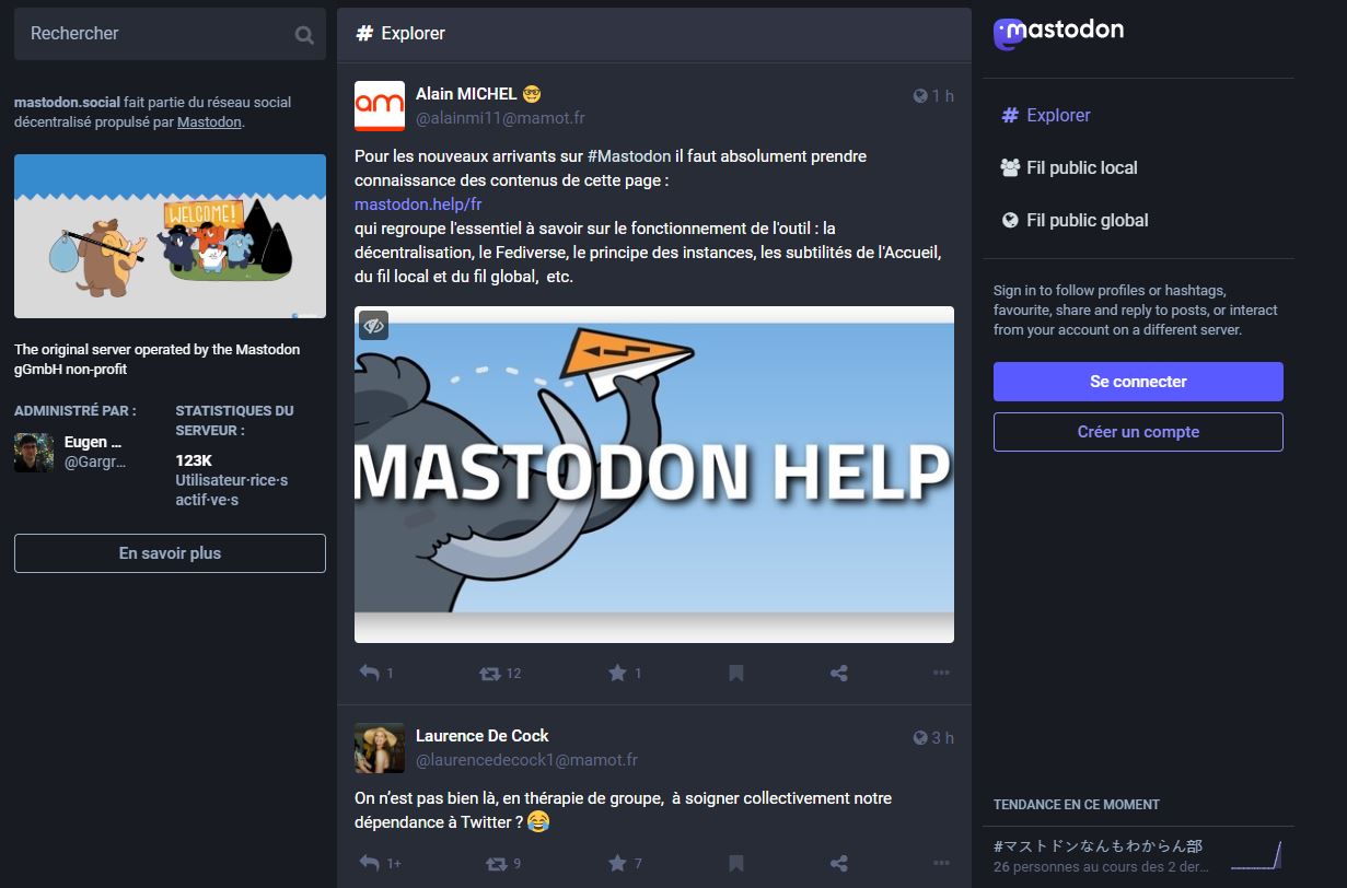 mastodon-interface