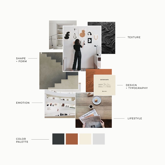Moodboard définition, exemples, conseils et outils