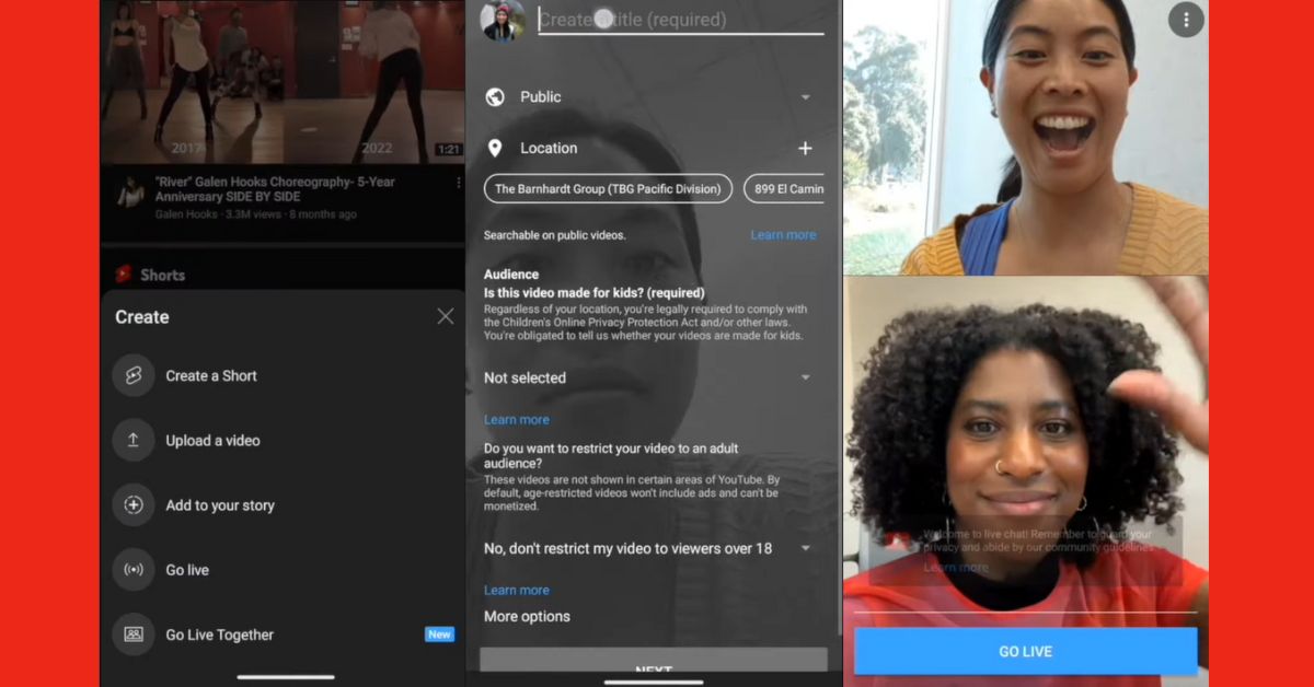 YouTube lance une fonction de co-streaming pour concurrencer TikTok et  Twitch