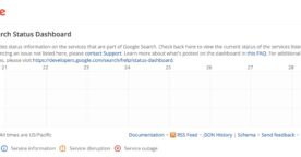 Le nouveau dashboard de Google pour vérifier l’état de son moteur de recherche : crawl, indexation…