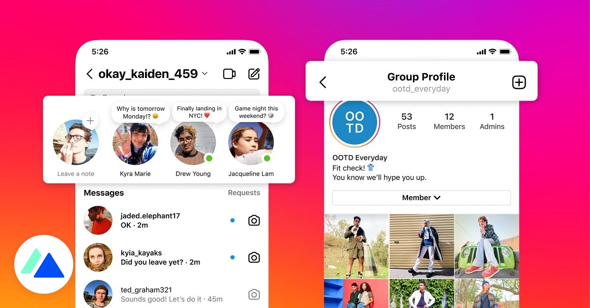 Instagram lance Notes partagez vos pens es en 60 caract res