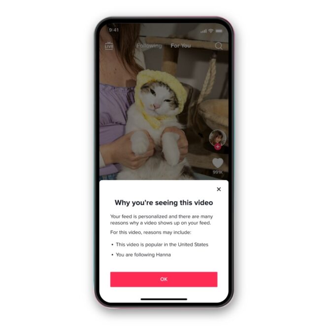 tiktok-for-you-recommandations