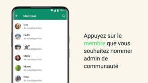 Communautés WhatsApp : comment gérer les administrateurs