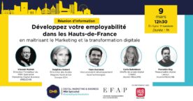Webinar : acquérir les compétences clés en marketing et communication avec l’EFAP Lille