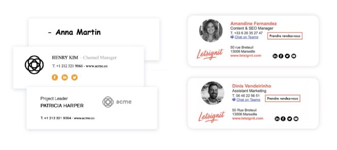 Le guide de la signature mail : conseils d’experts, designs inspirants ...